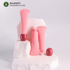 Tube cosmétique de brillant à lèvres PE avec motif compressé