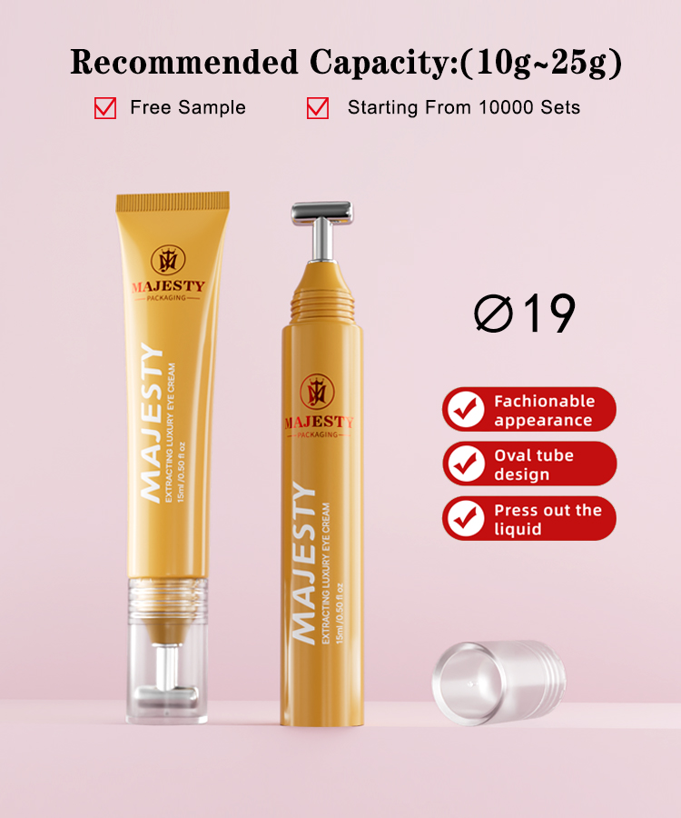 Logo personnalisé tube de crème pour les yeux 