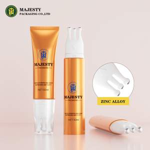 Plastic PE Cosmetic Skincare Teube Massage Roller Function Function Tube