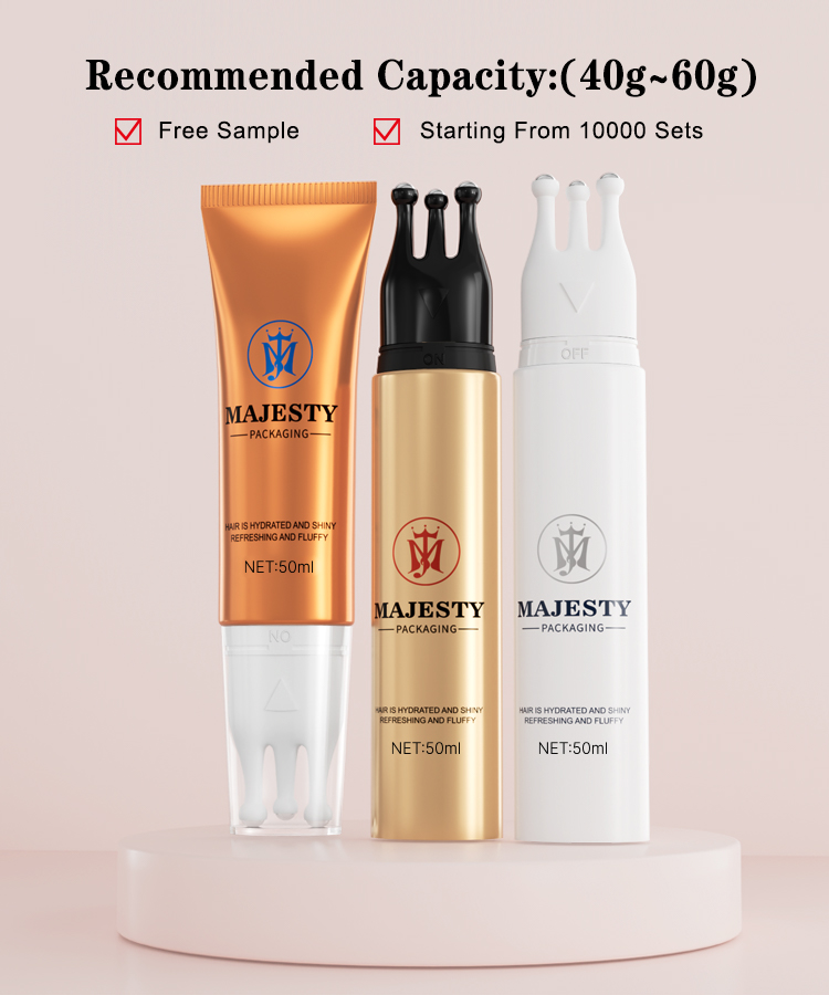 Plastic PE Cosmetic Skincare Tube 