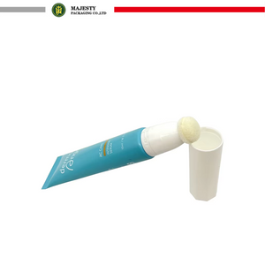 Tube rond vide pour fard à joues liquide, Tube PE à presser doux avec brosse pour le maquillage, offre spéciale