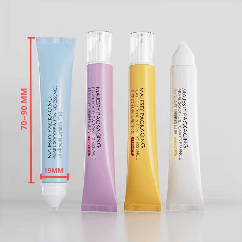 Applicateur compte-gouttes à Tube à presser PP personnalisé, pour fond de teint et crème pour les yeux, applicateur en Silicone liquide essentiel pour cosmétiques