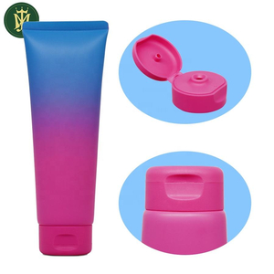 Tube cosmétique en plastique vide, 50ml, 100ml, 150ml, 250ml, pour soins de la peau, nettoyant pour le visage, Lotion pour le corps, gommage corporel, Tube d'emballage en plastique vide