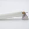 Tube à presser triangulaire avec logo personnalisé, emballage vide de 30mm, crème de lavage du visage, rouge à lèvres, épaisseur de 0.5mm, matériau PP, bouchon à vis, protection solaire