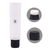 Emballage de Tube cosmétique en plastique avec interrupteur, applicateur d'éponge, nettoyant pour le visage, Tube en plastique de soins du visage, Tube de 70ml 100ml 150ml