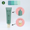 Tube cosmétique de crème pour les mains personnalisé, émulsion de soins de la peau du visage, Tubes en plastique vides, Tubes d'emballage, vente en gros