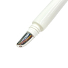 Applicateur vide en alliage de Zinc, masseur, Tube cosmétique, pointe métallique brillante, pour presser les lèvres, Tube personnalisé, 7ml, 10ml, 20ml