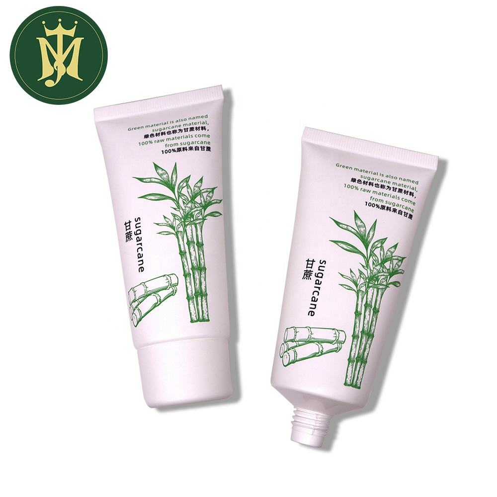 Tubes à presser vides dégradables avec Logo personnalisé, emballage cosmétique écologique, Tubes en plastique avec prix directs d'usine