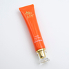 Tube en plastique d'emballage souple personnalisé pour fond de teint BB, crème liquide pour les yeux, pointe de buse longue avec capuchon en acrylique pour crème solaire pour les lèvres