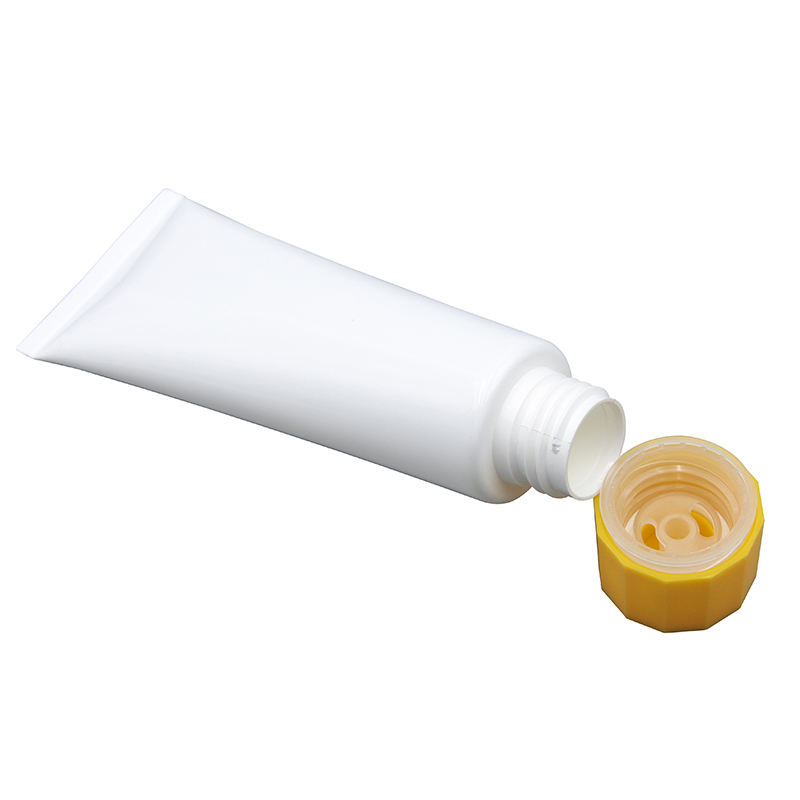 Tube en plastique télescopique vide à verrouillage par torsion personnalisé, 100ml, 50ml, 80ml, 120ml, à presser, protection solaire, crème pour les mains, soins pour la peau du visage