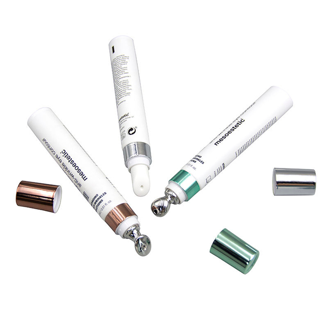 Tube PE en alliage de Zinc, applicateur, Essence, crème, lèvres, yeux, shampooing, masque nettoyant, Tube en plastique, outil de Massage en céramique