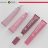 Dessus rabattable de conception personnalisé par coutume d'OEM pour les tubes en plastique de brillant à lèvres de sérigraphie