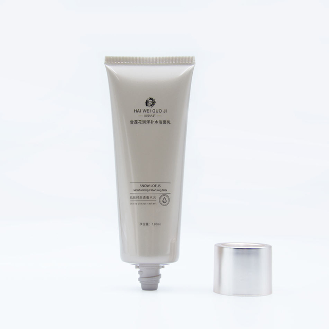 Tubes en plastique à presser souple personnalisés, emballage PE vide, nettoyant pour le visage, soins de la peau, protection solaire, vente en gros, 60ml, 100ml, 120ml