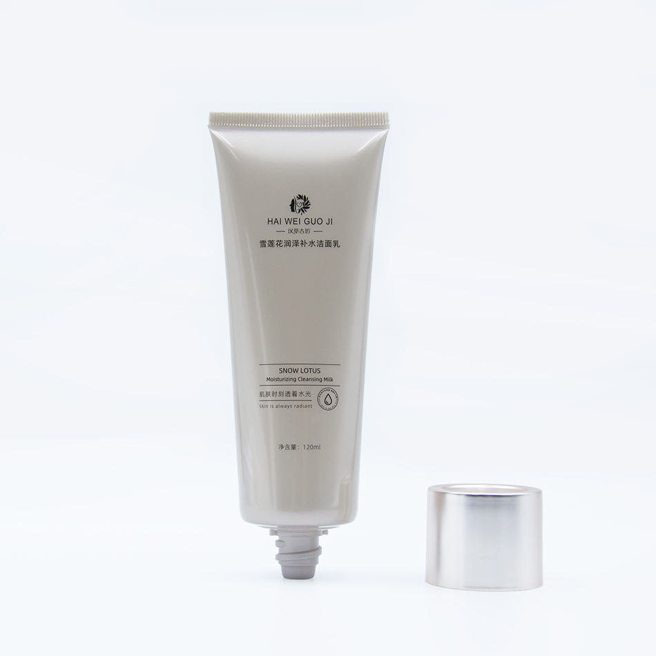Tubes en plastique à presser souple personnalisés, emballage PE vide, nettoyant pour le visage, soins de la peau, protection solaire, vente en gros, 60ml, 100ml, 120ml