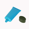 Tube à presser de couleur personnalisé écologique, emballage en plastique, crème ovale pour les mains, soins de la peau, Tube souple avec capuchon rabattable