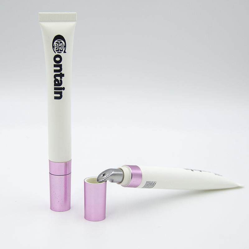 Tube d'emballage avec tête applicatrice vibrante, pour crème pour les yeux, rouge à lèvres, protection solaire et nettoyant, offre spéciale, 10ml, 15ml, 20ml