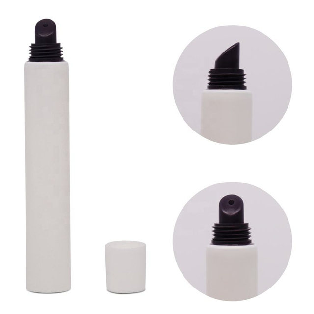 Tubes en plastique OEM pour baume à lèvres, crème pour les yeux, crème solaire, tubes à presser vides personnalisables