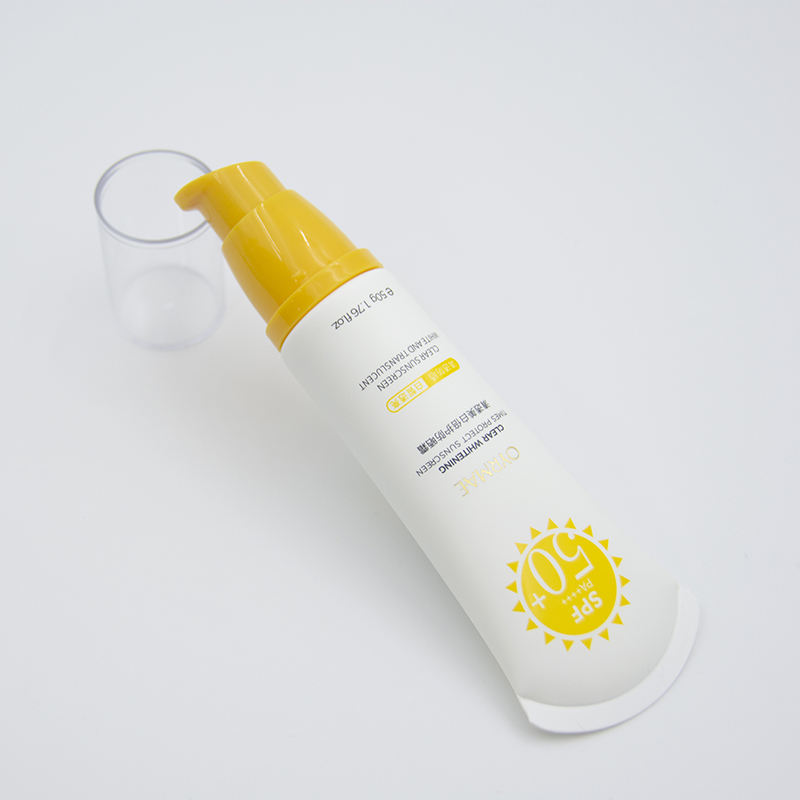 Tubes en plastique personnalisés pour emballage de cosmétiques, pompe sans air, crème BB CC, fond de teint et crème nettoyante pour les yeux, couleurs assorties