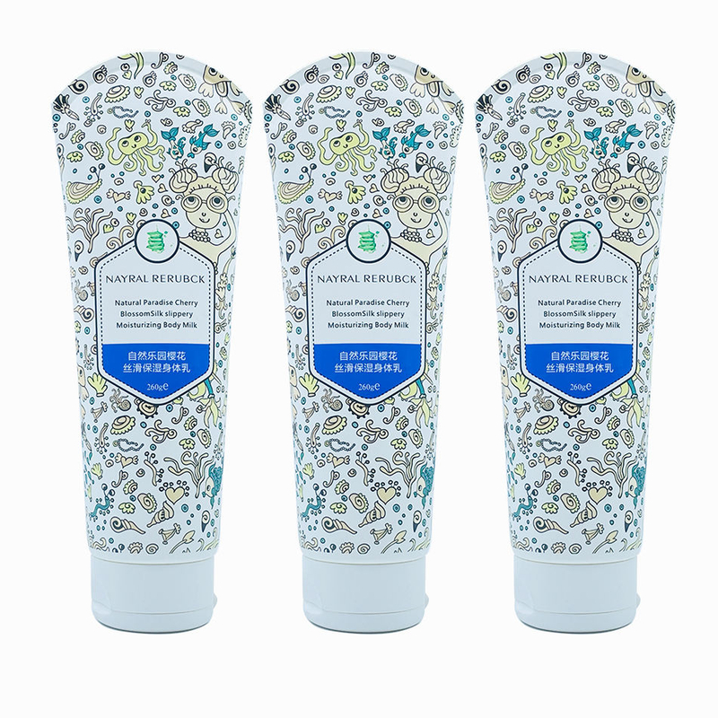 Tubes de crème de soin et de protection solaire en plastique vide d'usine OEM pour emballage de crème pour les yeux shampoing lotion sérigraphie tube cosmétique