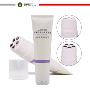 Cosmétique Tube à billes en acier inoxydable, nettoyant pour le visage, masque de protection solaire, perte de poids, Massage corporel, soins plasticonaux fabriqués en continu