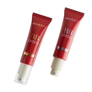 Tube cosmétique d'emballage liquide de protection solaire BB de fond de teint vide personnalisé avec pompe sans air pour les soins de la peau et la crème pour les yeux