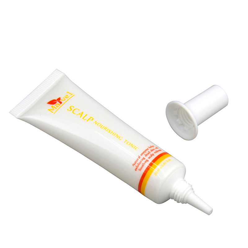 Tube à buse longue à presser vide personnalisé, balle en plastique souple, crème hydratante pour les yeux, masque de protection solaire, Gel, Tube à presser vide personnalisé