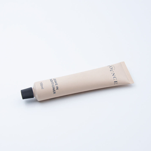 Tube cosmétique en plastique rechargeable vide doux mince fait sur commande de 100 ml pour l'emballage de soin de peau de tube de crème de main de tube de dentifrice