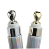 ABL – Tube à presser à tête de vis en alliage de Zinc, 19mm, 10ml, 15ml, 20ml, capuchon chromé pour crème pour les yeux, bâton à lèvres, applicateur cosmétique