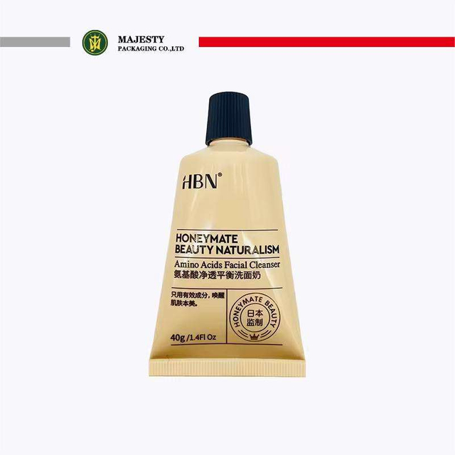 Tube cosmétique en plastique personnalisé, crèmes de soins pour la peau, conteneur de crème souple vide, bouchon à vis, crème pour le visage personnalisée, Lotion de fond de teint