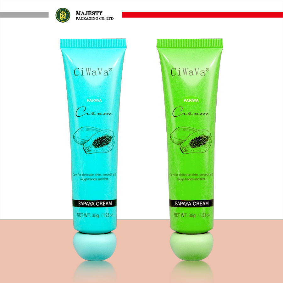 Tube à capuchon en céramique Unique de 10 à 60ml, pour cosmétiques, soins de la peau, crème solaire, crème pour les mains, emballage cosmétique en plastique