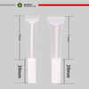 Tube en plastique vide pour rouge à lèvres, brillant à lèvres, soins de la peau, emballage cosmétique, applicateur de brosse, facile à utiliser, emballage personnalisable en plastique