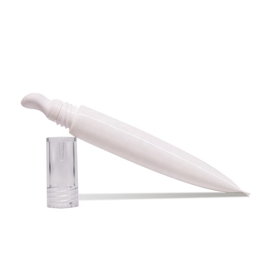 Emballage de tube en plastique cosmétique Céramique ou applicateur en alliage de zinc Tube de compression mous