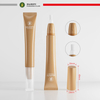 Tube cosmétique en plastique PE avec tête de Massage à bille en acier inoxydable, applicateur de brosse pour brillant à lèvres et lotion, emballage cosmétique