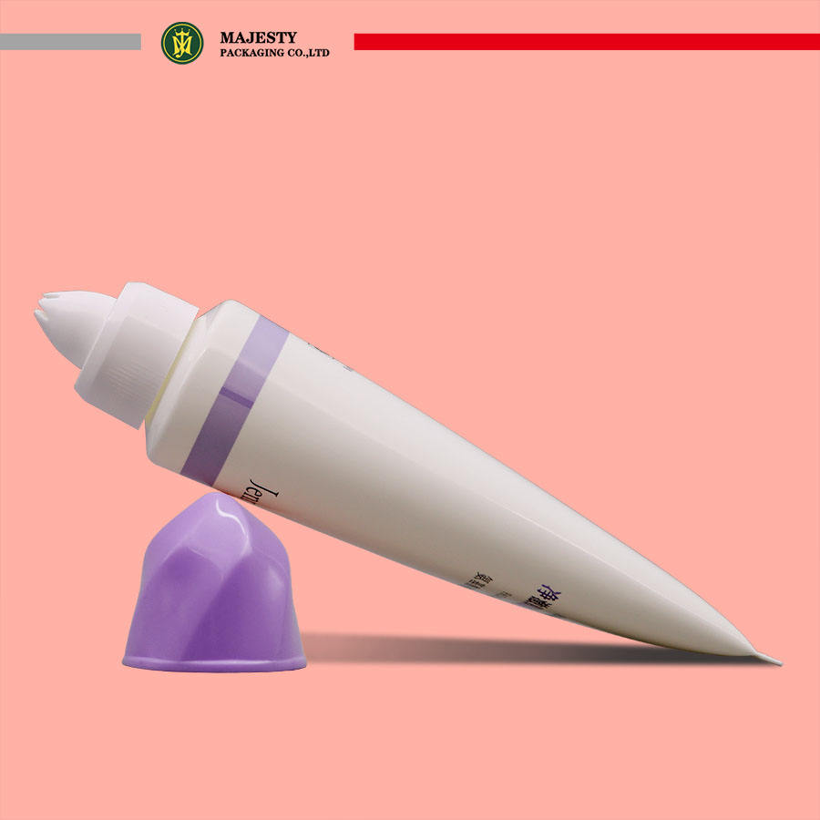 Tube en plastique 60-150ml, bouchon de fleur pour crème pour les mains, crème pour le visage et Lotion, emballage de Tube en plastique vide, emballage cosmétique