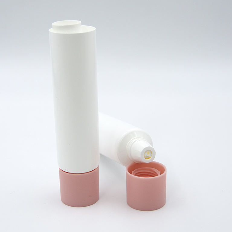 Mélange d'ingrédients en plastique souple à Double chambre, Double Tube, nettoyant pour le visage, crème pour la peau, Lotion, écran, Surface d'impression Offset