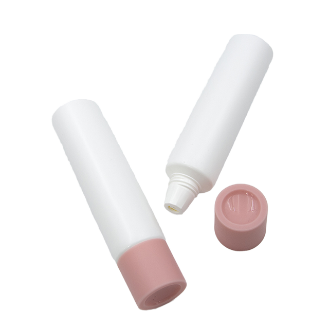 Mélange d'ingrédients en plastique souple à Double chambre, Double Tube, nettoyant pour le visage, crème pour la peau, Lotion, écran, Surface d'impression Offset