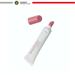 Tube de rouge à lèvres en plastique souple Unique, avec capuchon Unique, capacités de 10ml, 15ml, 30ml, pour emballage de baume à lèvres et de brillant à lèvres