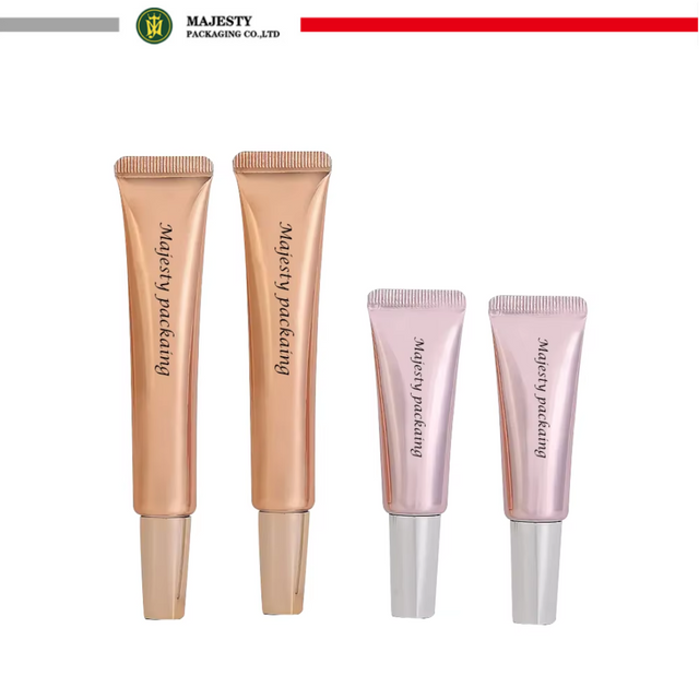 Tube de crème cosmétique pour les yeux, emballage en plastique, applicateur pointu, facile à utiliser, emballage en plastique pour soins de la peau, Tube de 10ml, 15ml, 20ml