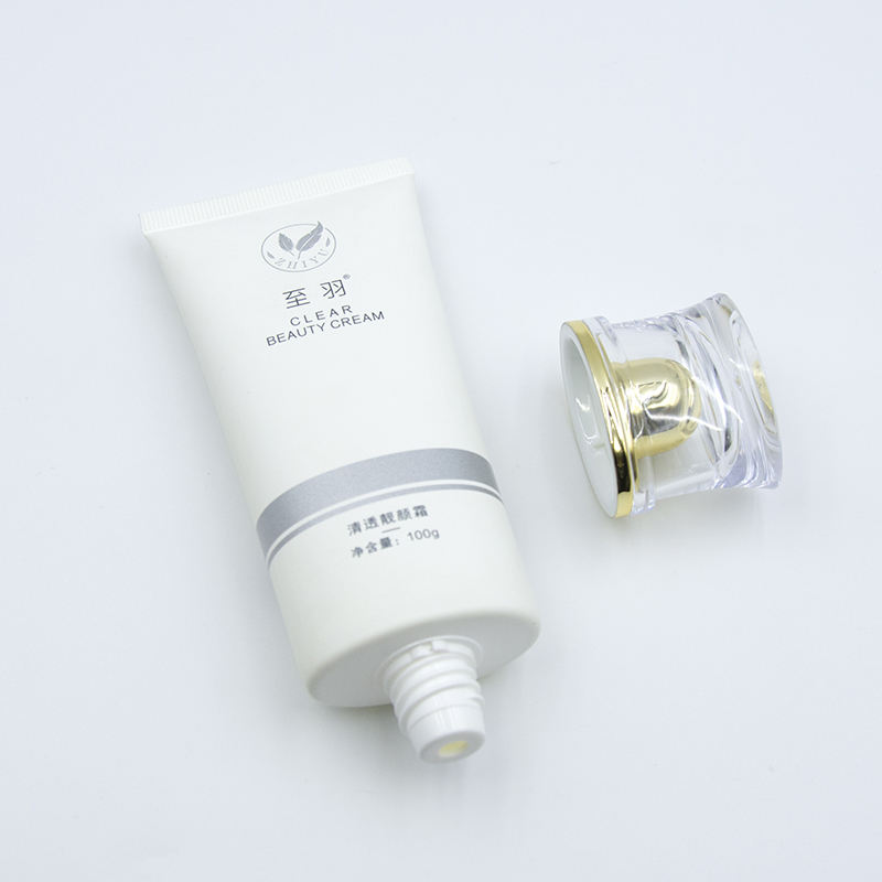 Tube en plastique à presser souple OEM120ml, pour Lotion pour le corps, protection solaire, nettoyant, shampoing avec couvercle à vis, cosmétique, lavage du visage, essentiel