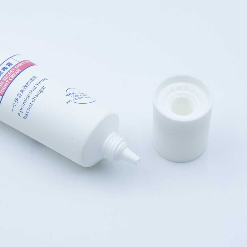 Tube à buse longue de 30g, emballage pour protection solaire pour le visage, shampoing, masque nettoyant, cosmétiques, Tube vide en plastique à presser souple, crème cosmétique pour les yeux