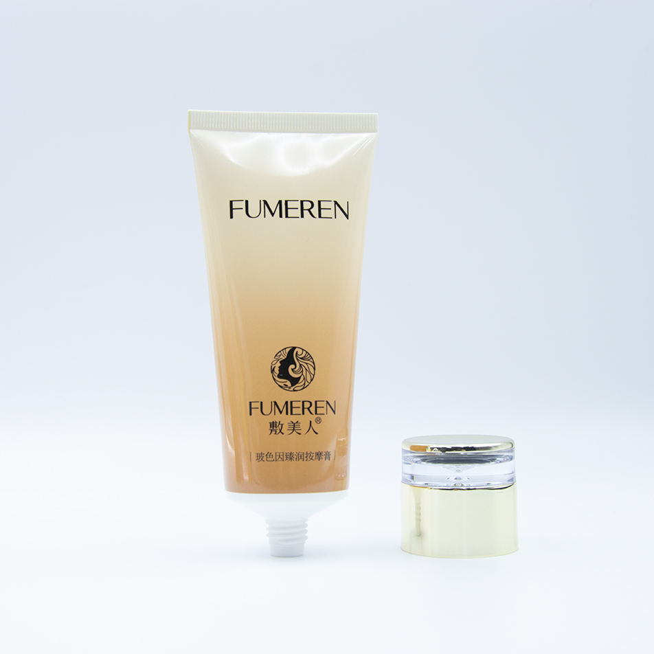 Tube à presser en plastique vide personnalisé, emballage BB crème, soins de la peau, Lotion pour le visage, cosmétiques, Logo imprimé, comprend un shampoing de protection solaire