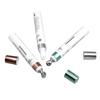 Tube PE en alliage de Zinc, applicateur, Essence, crème, lèvres, yeux, shampooing, masque nettoyant, Tube en plastique, outil de Massage en céramique