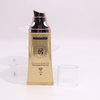 Tube laminé OEM haute brillance 50ml ABL/PBL, pompe sans air ovale plate, sérigraphie, crème pour le visage BB, emballage de Tube de Base de maquillage