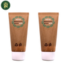 Emballage de recyclage à presser écologique Crème pour les mains de protection solaire dans un tube en plastique biodégradable Tube pressé en papier kraft