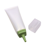 Tubes en plastique de compression de PE de buse longue d'OEM pour des tubes en plastique d'emballage de conditionneur de gel de cheveux de shampooing