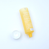 Tube à presser cosmétique Transparent personnalisable, emballage de fabrication de crème pour les mains, crème pour le visage, crème solaire pour les yeux, conteneur