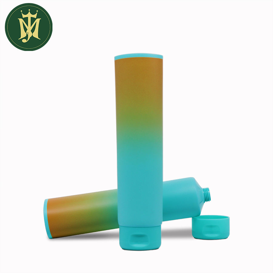 Tubes en plastique vides personnalisés de 80 ml à 120 ml pour emballage cosmétique de crème pour les mains et de nettoyage du visage