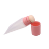 Correcteur crémeux en plastique, Tube vide souple OEM 30ml/50ml, avec applicateur éponge, emballage de maquillage pour Blush pour le visage
