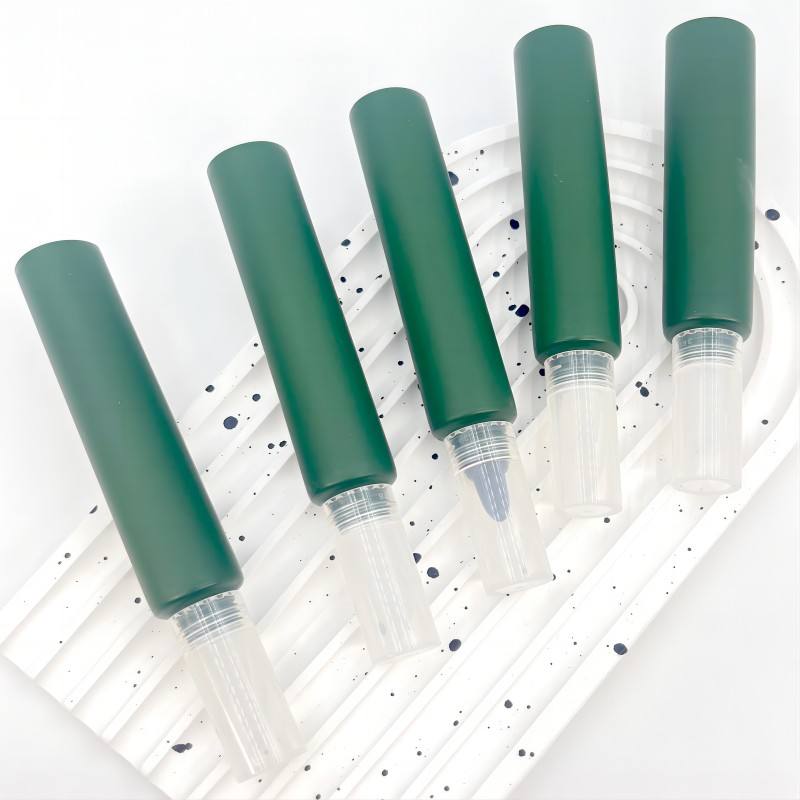Tubes à presser de luxe pour brillant à lèvres, Surface sérigraphiée, respectueux de la peau, emballage et applicateur de crème pour les yeux