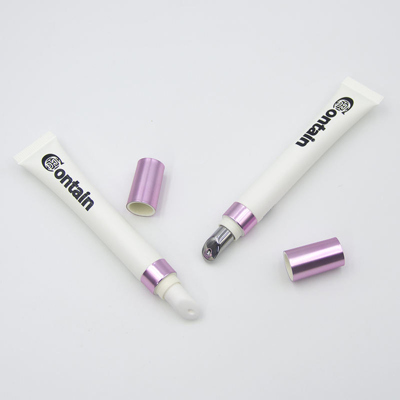 Tube d'emballage avec tête applicatrice vibrante, pour crème pour les yeux, rouge à lèvres, protection solaire et nettoyant, offre spéciale, 10ml, 15ml, 20ml